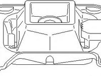 Suport, transmisie manuala FORD FOCUS C-MAX, FORD FOCUS II (DA_), FORD FOCUS II Station Wagon (DA_) - TOPRAN 304 017