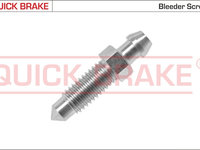 Surub aerisire, cilindru receptor frana puntea spate (0011 QBK) CHEVROLET,CHRYSLER,Citroen,DAEWOO,FORD,HONDA,MERCEDES-BENZ,MINI,OPEL,POLESTAR,RENAULT,SAAB,SKODA,SUZUKI,VAUXHALL,VOLVO