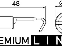 Surub, buson radiator MAHLE CRX 49 000P