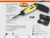 Surubelnita electrica cu accesorii - 17450 Mannesmann