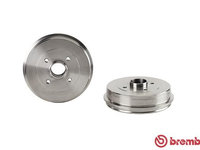 Tambur frana 14 7257 20 BREMBO pentru Dacia Logan Renault Twingo Dacia Sandero Renault Clio Renault Logan Renault Tondar Renault Symbol Renault Thalia