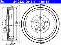 Tambur frana 24 0223-0016 1 ATE pentru Skoda Praktik Skoda Roomster Skoda Octavia