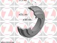 Tambur frana 250 1773 00 ZIMMERMANN pentru Ford Transit