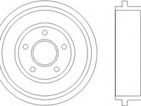 Tambur frana 94024400 TEXTAR pentru Ford Tourneo Ford Transit