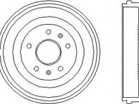 Tambur frana 94030900 TEXTAR pentru Land rover Freelander