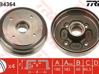 Tambur frana DAEWOO TICO KLY3 TRW DB4364