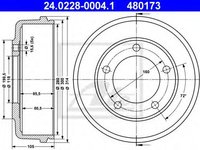 Tambur frana FORD TRANSIT platou / sasiu (FM, FN) (2000 - 2006) ATE 24.0228-0004.1 piesa NOUA