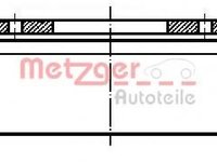 Tambur frana MERCEDES-BENZ A-CLASS (W168) - METZGER BT 9201