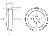 Tambur frana MITSUBISHI CARISMA DA DELPHI BF485