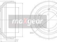 Tambur frana pentru FORD TRANSIT FORD Transit Mk5 Bus (V184, V185) ( 01.2000 - 05.2006) OE 4 078 770