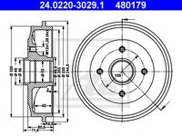 Tambur frana PEUGEOT 206 limuzina ATE 24022030291