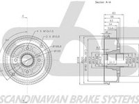 Tambur frana RENAULT SYMBOL II LU1 2 sbs 1825253911