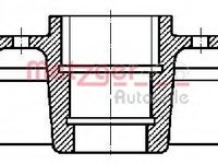 Tambur frana RENAULT TWINGO I (C06_), RENAULT MEGANE I (BA0/1_), RENAULT MEGANE I Coup (DA0/1_) - METZGER BT 638