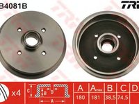 Tambur frana SEAT CORDOBA Vario 6K5 TRW DB4081B