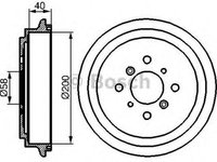 Tambur frana SUZUKI LIANA combi ER BOSCH 0986477141