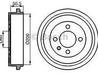 Tambur frana VW LOAD UP US BOSCH 0986477106