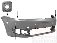 Tampon VW TOURAN (1T1, 1T2), VW GOLF TOURAN (1T3) - VAN WEZEL 5735577