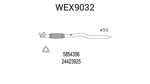 Teava reparatie, catalizator QWP WEX9032
