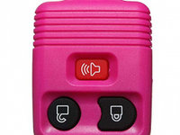 Telecomanda chei pentru Ford 3 butoane roz