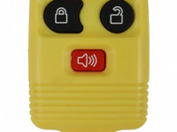Telecomanda cheie pentru Ford 3 butoane galben