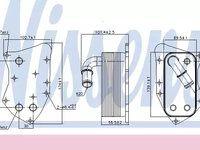 Termoflot Racitor Ulei Opel Corsa D 1.7 Cdti Nissens