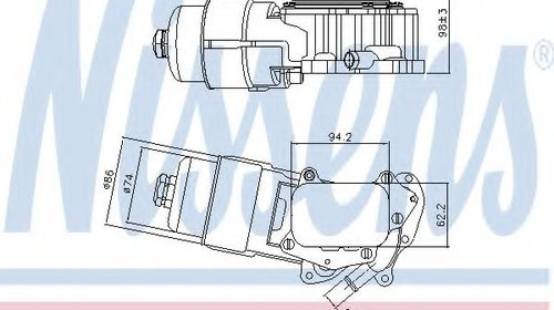 Termoflot / radiator ulei FORD FUSION (JU_) (