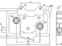 Termoflot / radiator ulei MERCEDES SPRINTER 2-t caroserie (901, 902) (1995 - 2006) NRF 31180