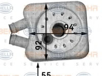 Termoflot / radiator ulei SEAT CORDOBA Vario (6K5) (1999 - 2002) QWP WOC104