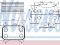 Termoflot / radiator ulei VW POLO (6R, 6C) (2009 - 2016) NISSENS 90681