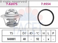 Termostat 7 8207 FACET pentru Opel Corsa Opel Kadett Opel Vectra Opel Vita