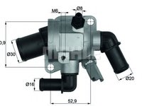 Termostat FIAT GRANDE PUNTO (199) (2005 - 2016) MAHLE ORIGINAL TI 173 88