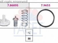 Termostat lichid racire 7 8689 FACET pentru Vw Passat Seat Alhambra Audi A1 Vw Jetta Vw Vento Vw Tiguan Vw Cc Vw Golf Vw Rabbit Vw Touran Vw Bora Vw Beetle Vw Novo Seat Ibiza Vw Eos Vw Sharan Skoda Fabia