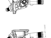 Termostat lichid racire 725078 NRF pentru Dacia Duster Dacia Lodgy Dacia Sandero Renault Gran Renault Megane Dacia Logan Renault Clio Dacia Dokker Renault Kangoo Renault Captur Nissan Qashqai Mercedes-benz Gla-class Renault Kadjar Renault Espace Rena