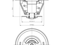 Termostat lichid racire 725161 NRF pentru Opel Astra