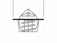 Termostat,lichid racire AUDI 4000 (81, 85, B2), VW DERBY (86C, 80), VW DASHER (32) - TRISCAN 8620 3996