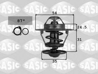 Termostat,lichid racire AUDI 90 (8C, B4), AUDI 80 Avant (8C, B4), VW ATLANTIC I (16) - SASIC 9000334