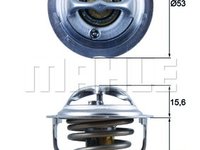 Termostat lichid racire AUDI A4 8K2 B8 BEHR TX12395D