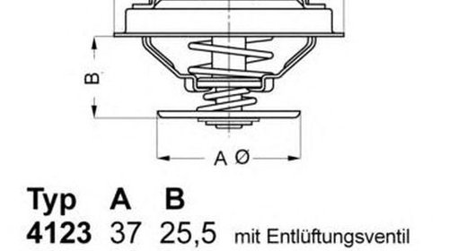 Termostat lichid racire AUDI A4 Avant 8E5 B6 