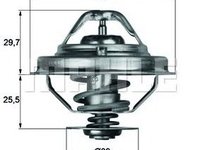 Termostat lichid racire BMW 5 Touring (E39) - OEM - MAHLE ORIGINAL: TX3880D|TX 38 80D - Cod intern: W02358136 - LIVRARE DIN STOC in 24 ore!!!