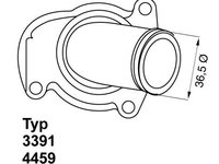 Termostat,lichid racire BorgWarner (Wahler) 4459.92D