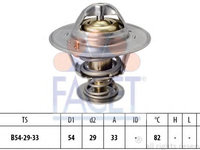 Termostat,lichid racire CHEVROLET ORLANDO (J309) (2010 - 2016) FACET 7.8797S piesa NOUA