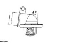 Termostat,lichid racire CHRYSLER 300 C limuzina (LX), JEEP GRAND CHEROKEE III (WH, WK), CHRYSLER 300 C Touring (LX) - WAHLER 4630.87D