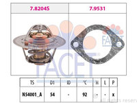 Termostat,lichid racire FACET 7.8204