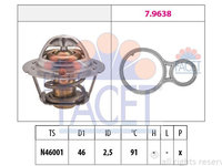 Termostat,lichid racire FACET 7.8524