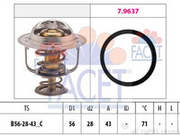 Termostat,lichid racire FACET 7.8650