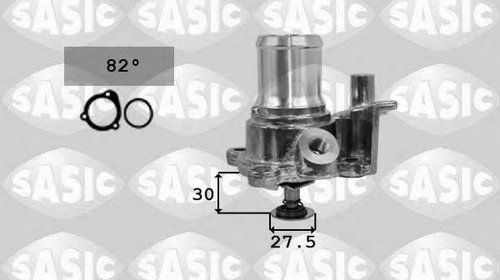 Termostat,lichid racire FIAT DUCATO bus (250)