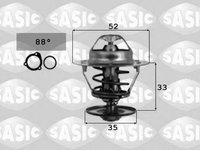 Termostat,lichid racire FORD GRANADA I (GAE, GGE), FORD GRANADA Mk III limuzina (GGE), FORD SIERRA hatchback (GBC, GBG) - SASIC 9000347