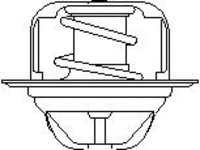 Termostat,lichid racire FORD GRANADA I (GAE, GGE), FORD GRANADA Mk III limuzina (GGE), FORD SIERRA hatchback (GBC, GBG) - TOPRAN 300 813