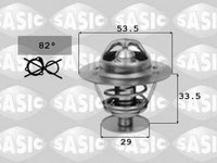 Termostat,lichid racire FORD SIERRA hatchback (GBC, GBG), FORD SIERRA (GBG, GB4), FORD ESCORT Mk VI (GAL) - SASIC 9000072