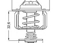 Termostat,lichid racire FORD TRANSIT bus (FD_ _, FB_ _, FS_ _, FZ_ _, FC_ _), FORD TRANSIT Van (FA_ _), FORD TRANSIT platou / sasiu (FM_ _, FN_ _) - W